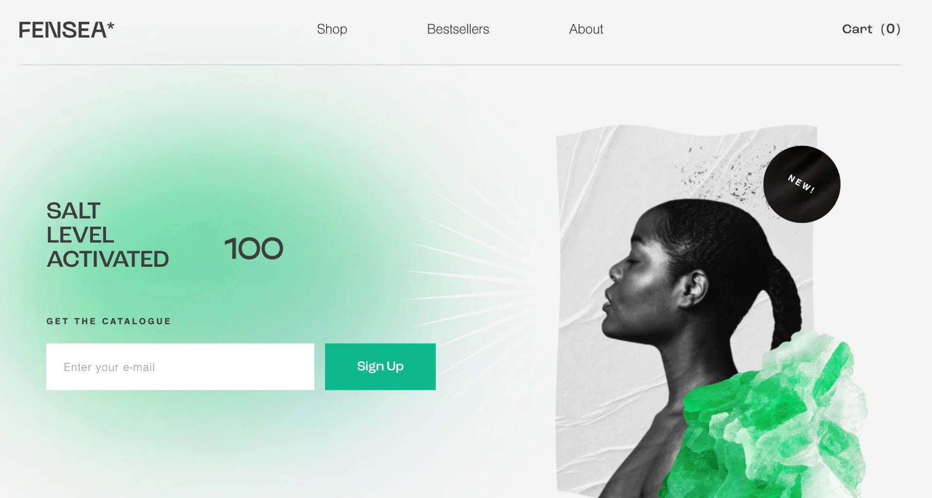 Modern business website design